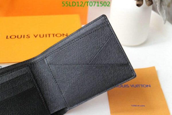 Louis Vuitton 1:1 Mirror Replica Unisex Multiple Wallet Giant Damier Ebene Canvas T071502417293