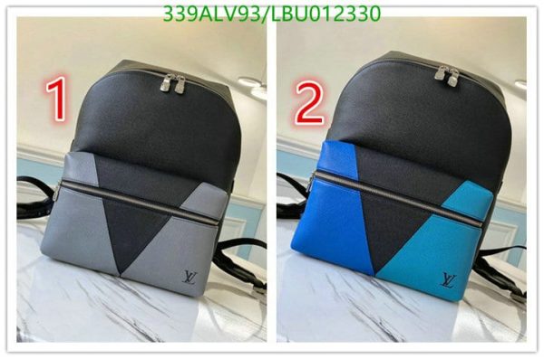 Louis Vuitton 1:1 Mirror Replica Unveils Taiga V Style Bag LBU0123301257