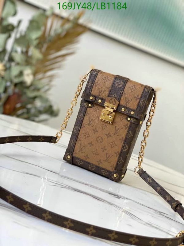 Louis Vuitton 1:1 Mirror Replica Vertical Trunk Pochette Bag LB11841257893