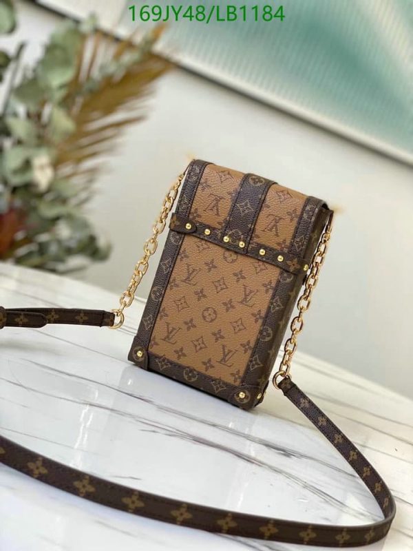 Louis Vuitton 1:1 Mirror Replica Vertical Trunk Pochette Bag LB11841257893