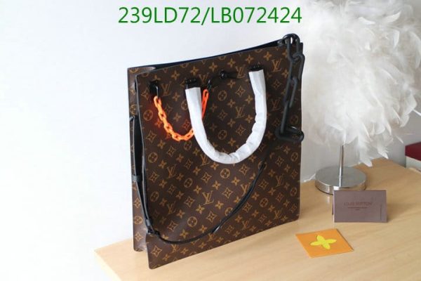 Louis Vuitton 1:1 Mirror Replica  Virgil Abloh Sac Plat LB07242415312