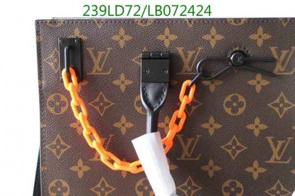 Louis Vuitton 1:1 Mirror Replica  Virgil Abloh Sac Plat LB07242415312