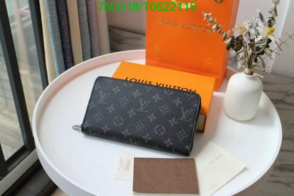 Louis Vuitton 1:1 Mirror Replica Zippy Vertical Wallet T062211580345