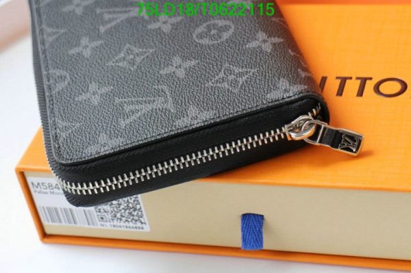 Louis Vuitton 1:1 Mirror Replica Zippy Vertical Wallet T062211580345