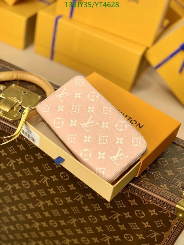 Louis Vuitton 1:1 Mirror Replica Zippy Wallet YT46283126547