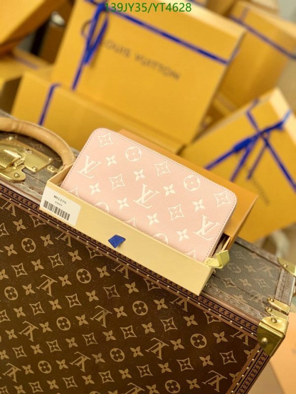 Louis Vuitton 1:1 Mirror Replica Zippy Wallet YT46283126547