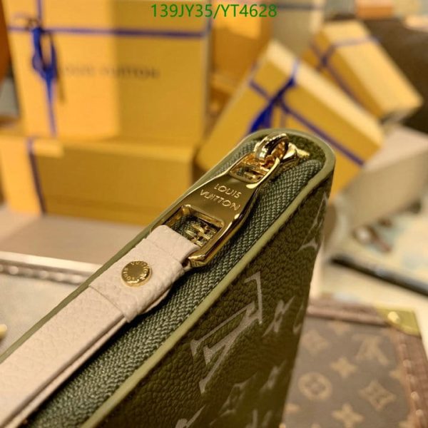 Louis Vuitton 1:1 Mirror Replica Zippy Wallet YT46283126547