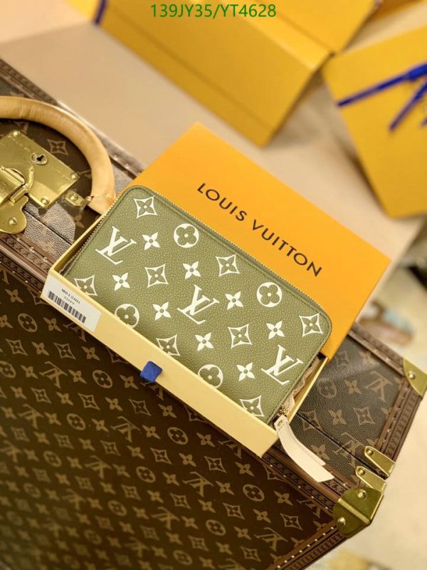 Louis Vuitton 1:1 Mirror Replica Zippy Wallet YT46283126547