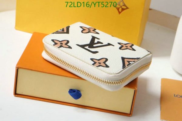 Louis Vuitton 1:1 Mirror Replica Zippy Wallet YT52702079643