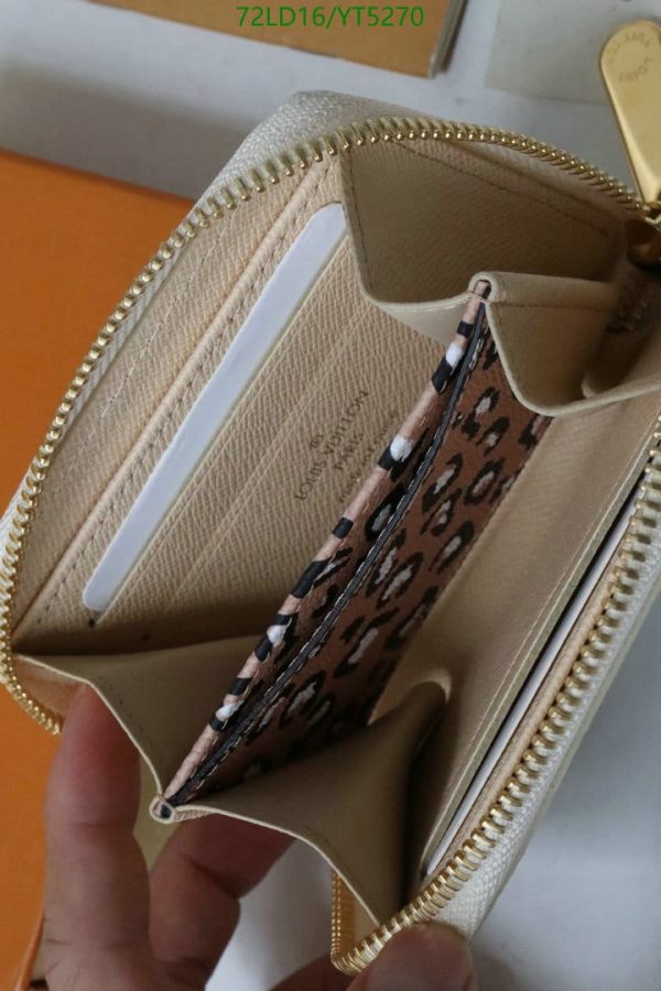 Louis Vuitton 1:1 Mirror Replica Zippy Wallet YT52702079643