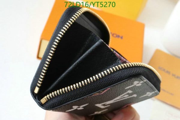 Louis Vuitton 1:1 Mirror Replica Zippy Wallet YT52702079643