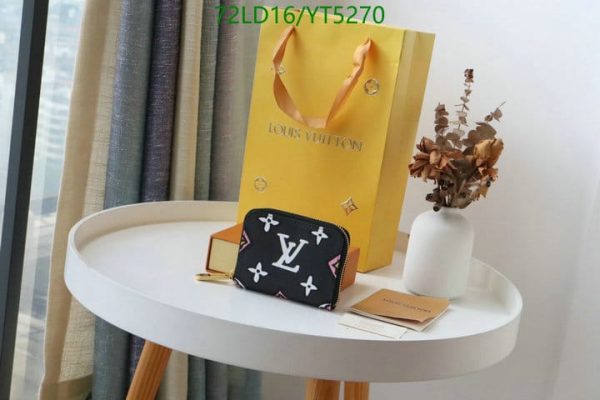 Louis Vuitton 1:1 Mirror Replica Zippy Wallet YT52702079643