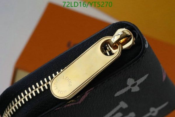 Louis Vuitton 1:1 Mirror Replica Zippy Wallet YT52702079643