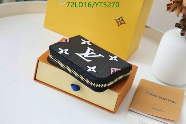 Louis Vuitton 1:1 Mirror Replica Zippy Wallet YT52702079643