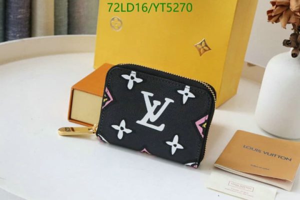 Louis Vuitton 1:1 Mirror Replica Zippy Wallet YT52702079643