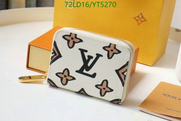 Louis Vuitton 1:1 Mirror Replica Zippy Wallet YT52702079643