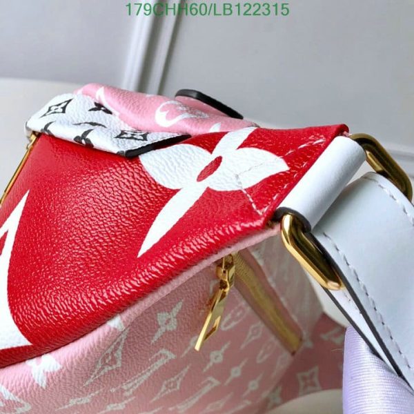 Louis Vuitton 1:1 Mirror Replica bum bag pink LB12231591453