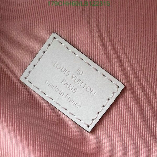 Louis Vuitton 1:1 Mirror Replica bum bag pink LB12231591453