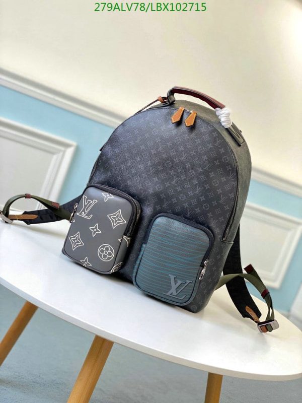 Louis Vuitton 1:1 Mirror Replica clipse Multipocket Backpack LBX1027159213