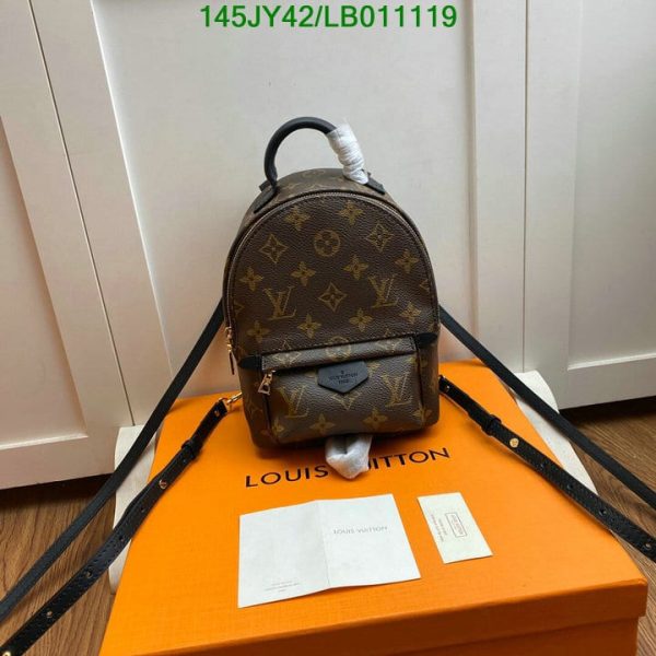 Louis Vuitton 1:1 Mirror Replica mini Palm Springs backpack LB0111199432