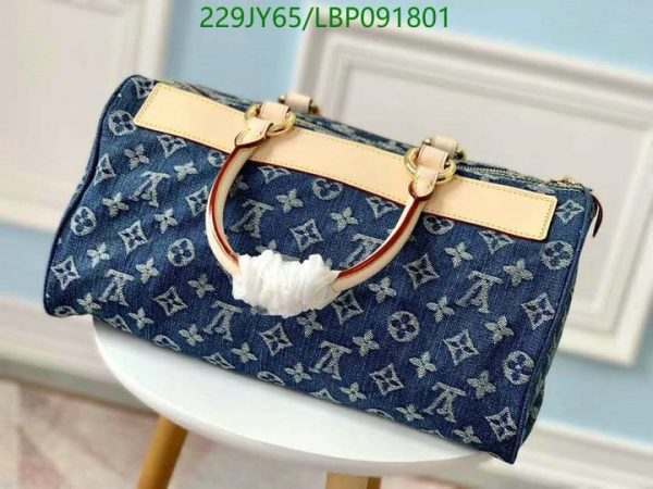 Louis Vuitton 1:1 Mirror Replica pre-owned logo print tote bag LBP0918015234