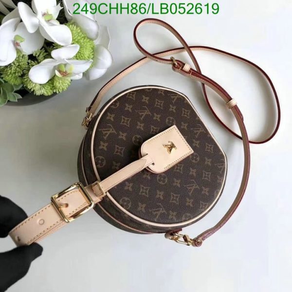 Louis Vuitton 1:1 Mirror Replica round cake bag full set LB05261998765