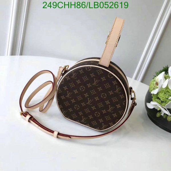 Louis Vuitton 1:1 Mirror Replica round cake bag full set LB05261998765