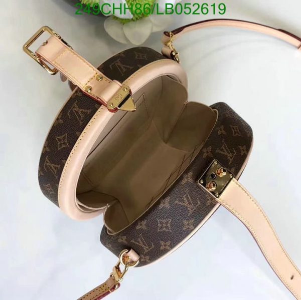 Louis Vuitton 1:1 Mirror Replica round cake bag full set LB05261998765