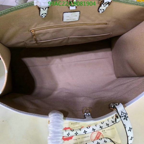 Louis Vuitton AAA+ Replica Green Monogram Onthego Tote LB08190452648