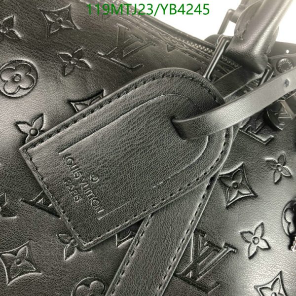 Louis Vuitton AAA+ Replic Damier Graphite 55 Keepall Travel Bag YB42457512850