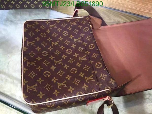 Louis Vuitton AAA+ Replica Abbesses Brown Bag LB05189086349