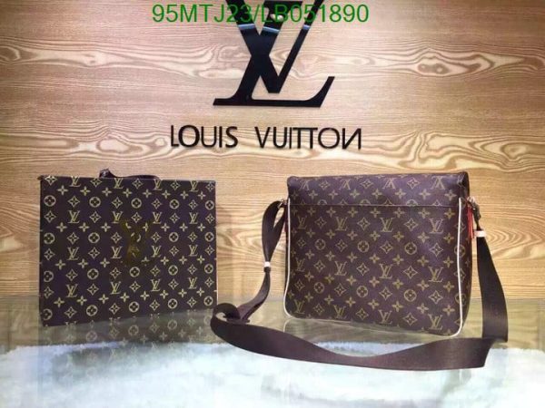 Louis Vuitton AAA+ Replica Abbesses Brown Bag LB05189086349