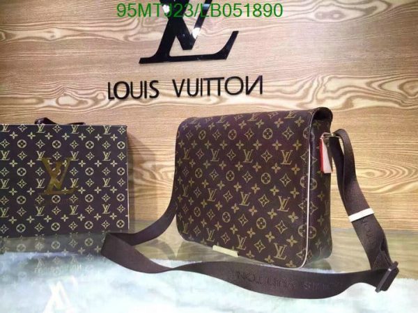 Louis Vuitton AAA+ Replica Abbesses Brown Bag LB05189086349