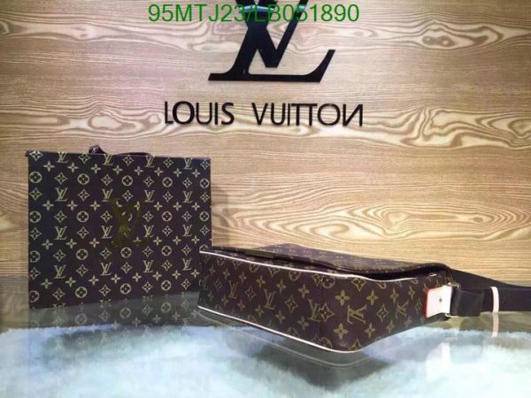 Louis Vuitton AAA+ Replica Abbesses Brown Bag LB05189086349