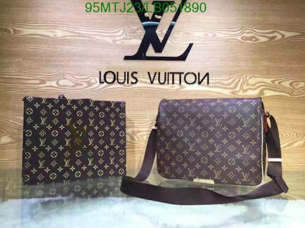 Louis Vuitton AAA+ Replica Abbesses Brown Bag LB05189086349