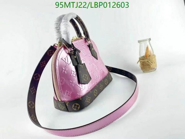 Louis Vuitton AAA+ Replica Alma BB handbag in Metallic Pale Pink LBP0126037459