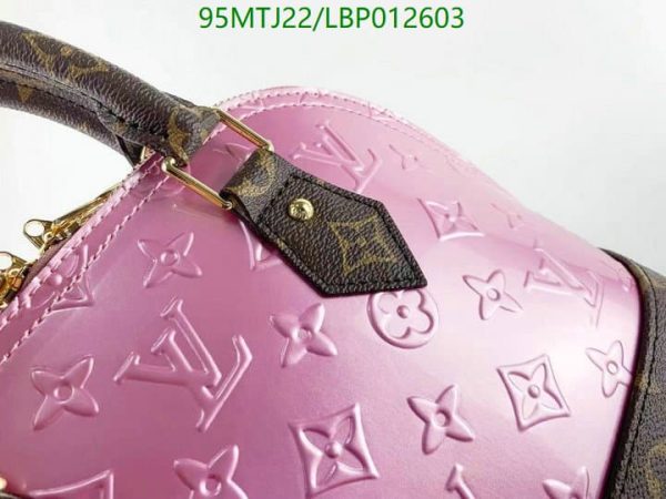 Louis Vuitton AAA+ Replica Alma BB handbag in Metallic Pale Pink LBP0126037459