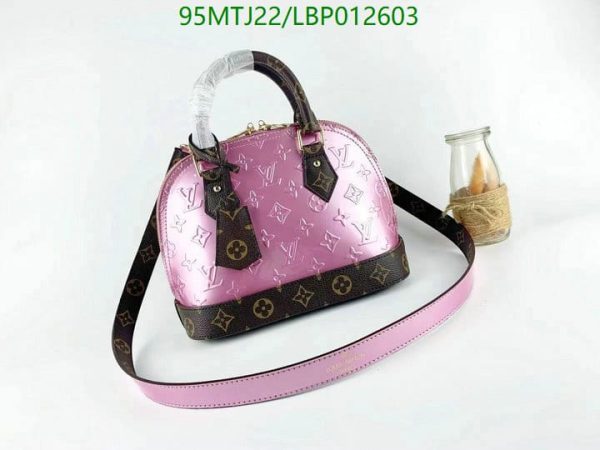 Louis Vuitton AAA+ Replica Alma BB handbag in Metallic Pale Pink LBP0126037459