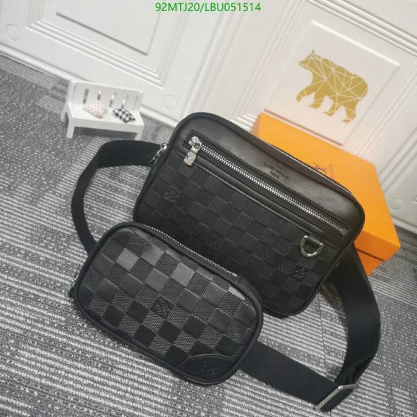 Louis Vuitton AAA+ Replica  Ambler body bag waist pouch LBU0515147345