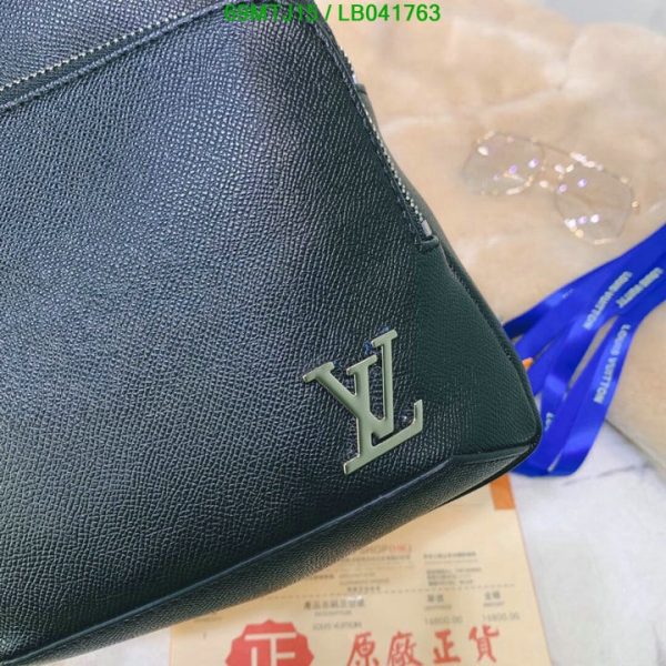 Louis Vuitton AAA+ Replica Avenue Sling Bag Taiga Leather  LB04176335784