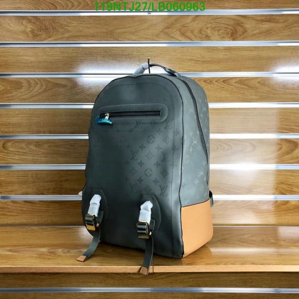 Louis Vuitton AAA+ Replica Backpack GM Titanium LB06096320468