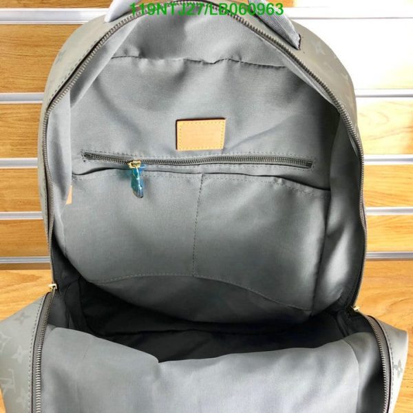 Louis Vuitton AAA+ Replica Backpack GM Titanium LB06096320468