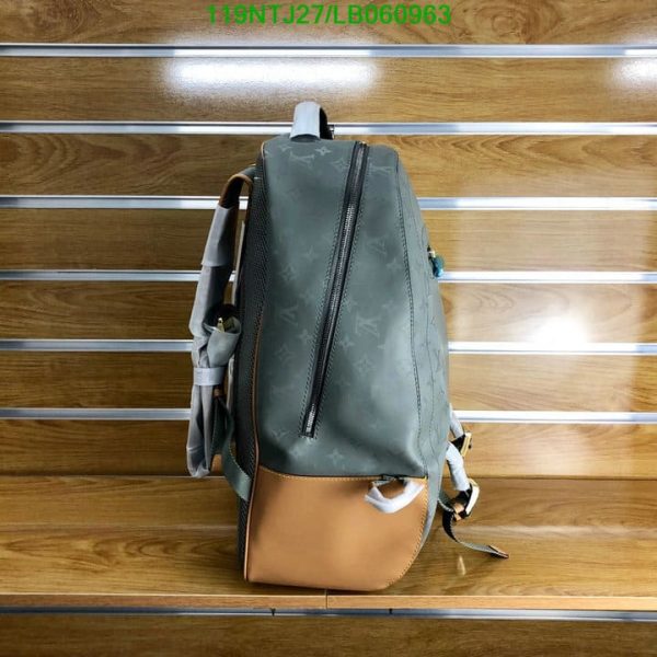 Louis Vuitton AAA+ Replica Backpack GM Titanium LB06096320468