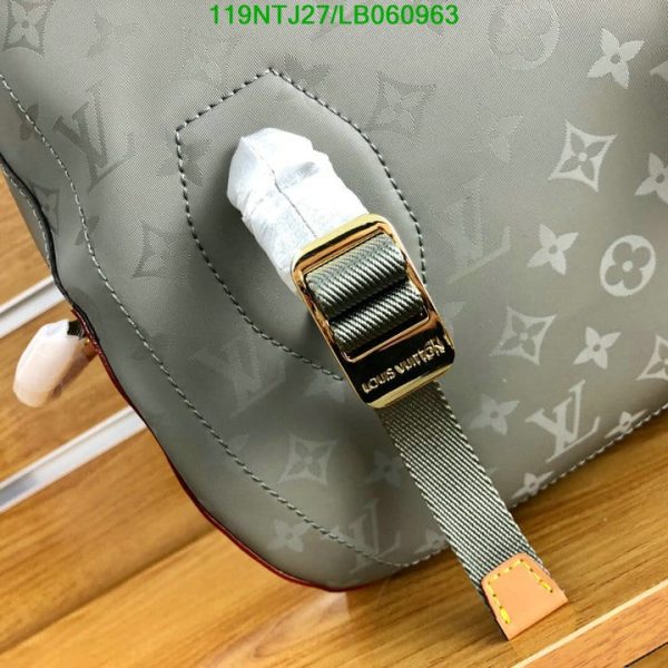 Louis Vuitton AAA+ Replica Backpack GM Titanium LB06096320468