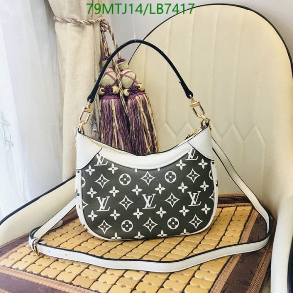 Louis Vuitton AAA+ Replica Bagatelle BB Hobo Empreinte Giant LB74175017965