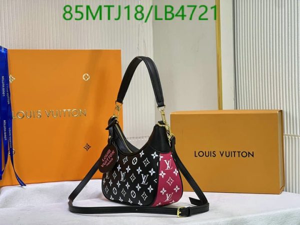 Louis Vuitton AAA+ Replica Bagatelle BB Leather Hobo Bag LB47211829748