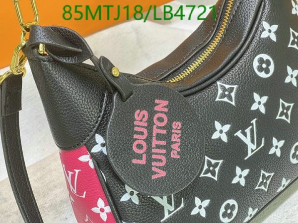 Louis Vuitton AAA+ Replica Bagatelle BB Leather Hobo Bag LB47211829748