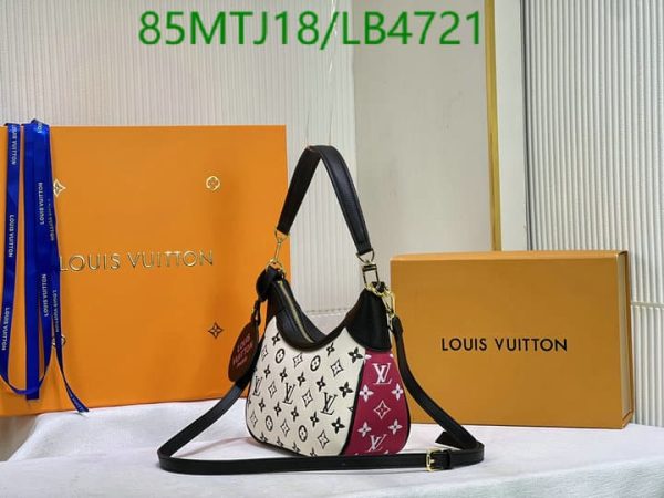 Louis Vuitton AAA+ Replica Bagatelle BB Leather Hobo Bag LB47211829748