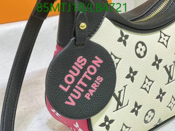 Louis Vuitton AAA+ Replica Bagatelle BB Leather Hobo Bag LB47211829748