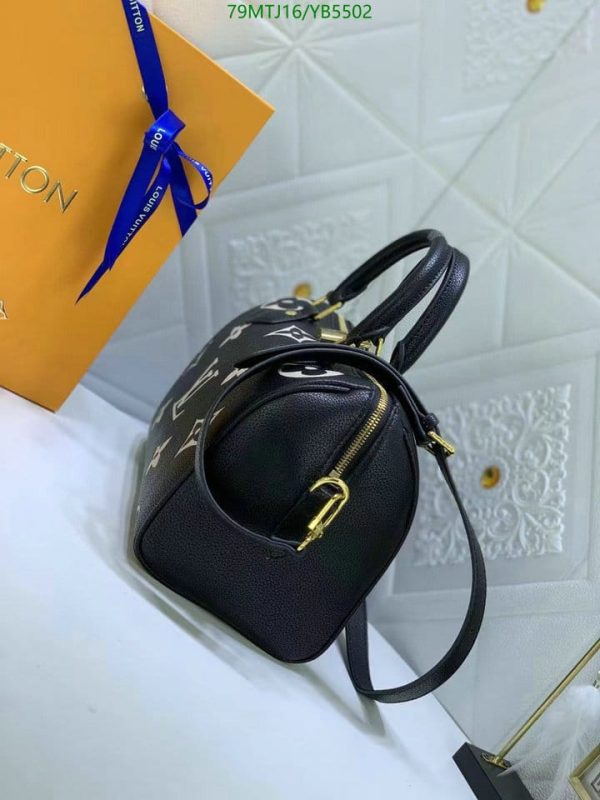 Louis Vuitton AAA+ Replica Bicolor Speedy Bandouliere Bag YB55025367892